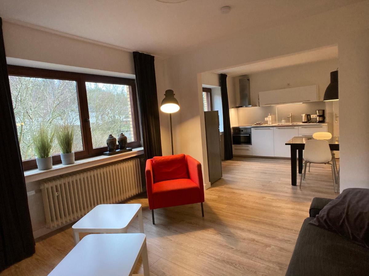 Villa Holgenbach - Penthouse- Und Ferienwohnung Im Nationalpark Eifel شليدن المظهر الخارجي الصورة