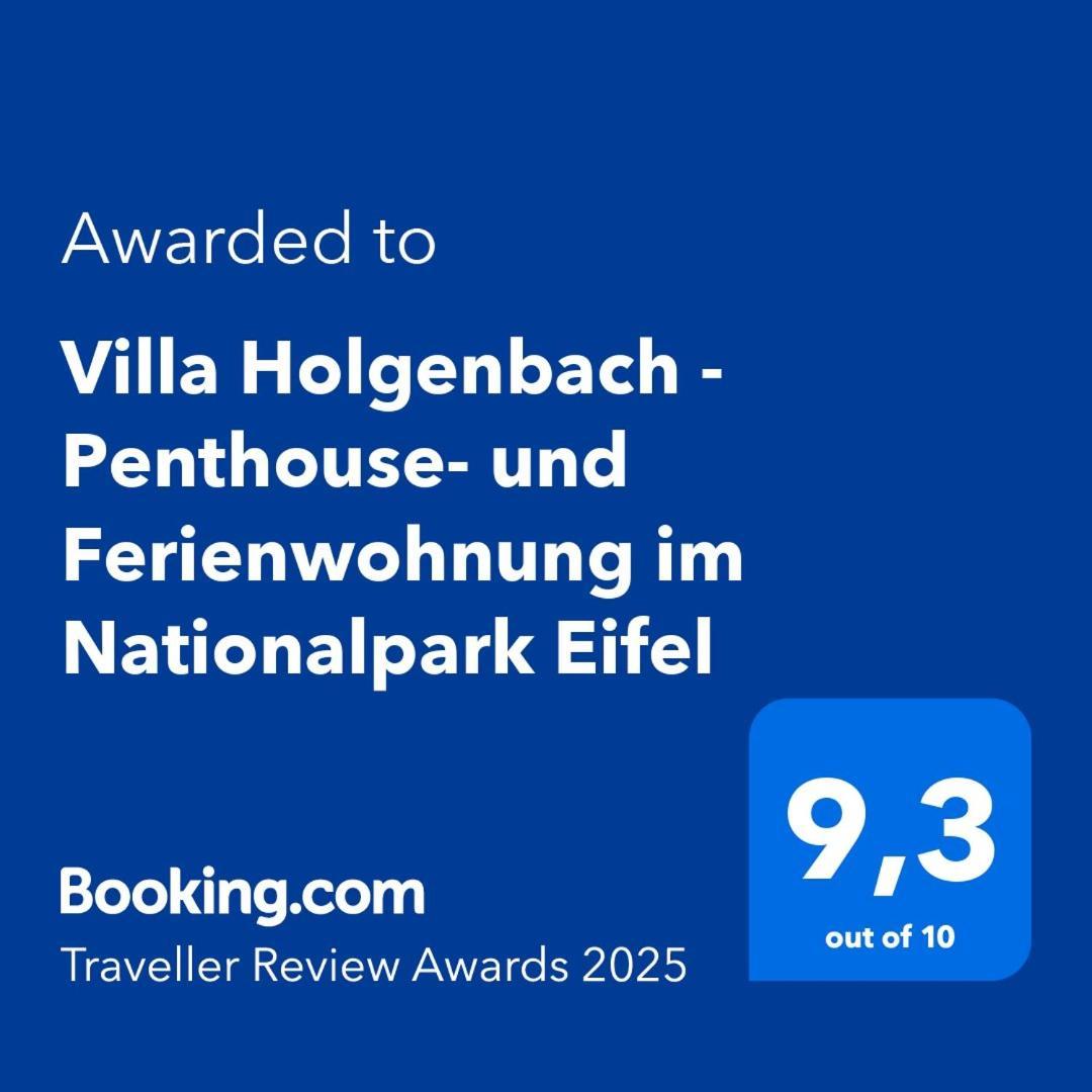 Villa Holgenbach - Penthouse- Und Ferienwohnung Im Nationalpark Eifel شليدن المظهر الخارجي الصورة