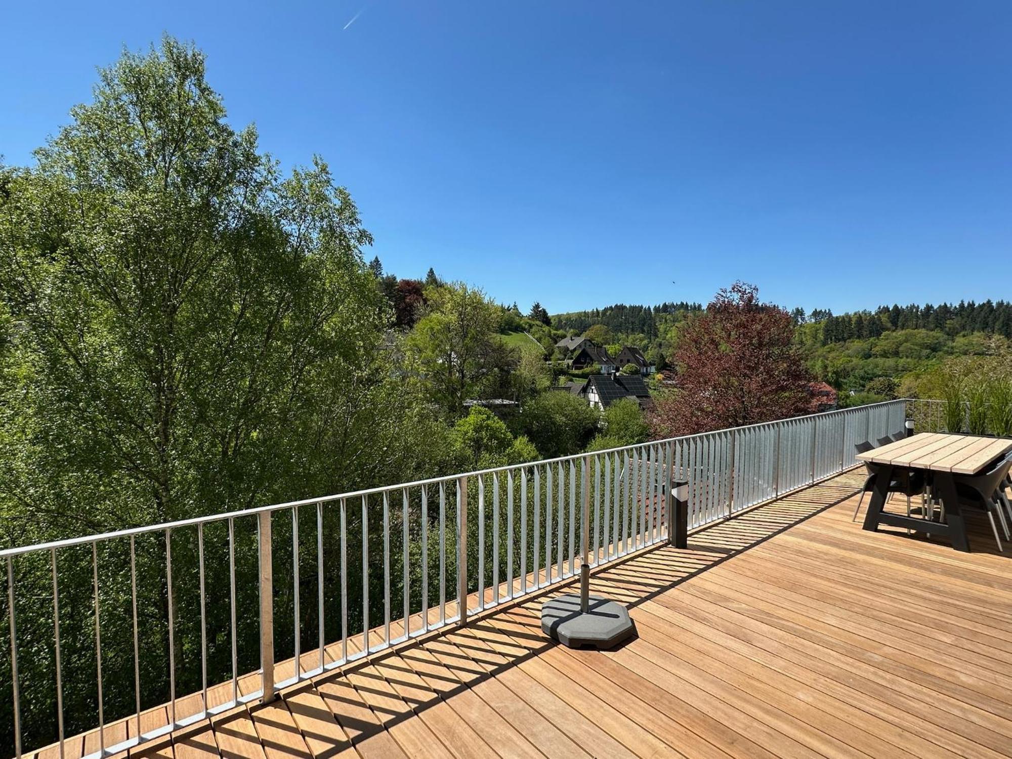Villa Holgenbach - Penthouse- Und Ferienwohnung Im Nationalpark Eifel شليدن المظهر الخارجي الصورة