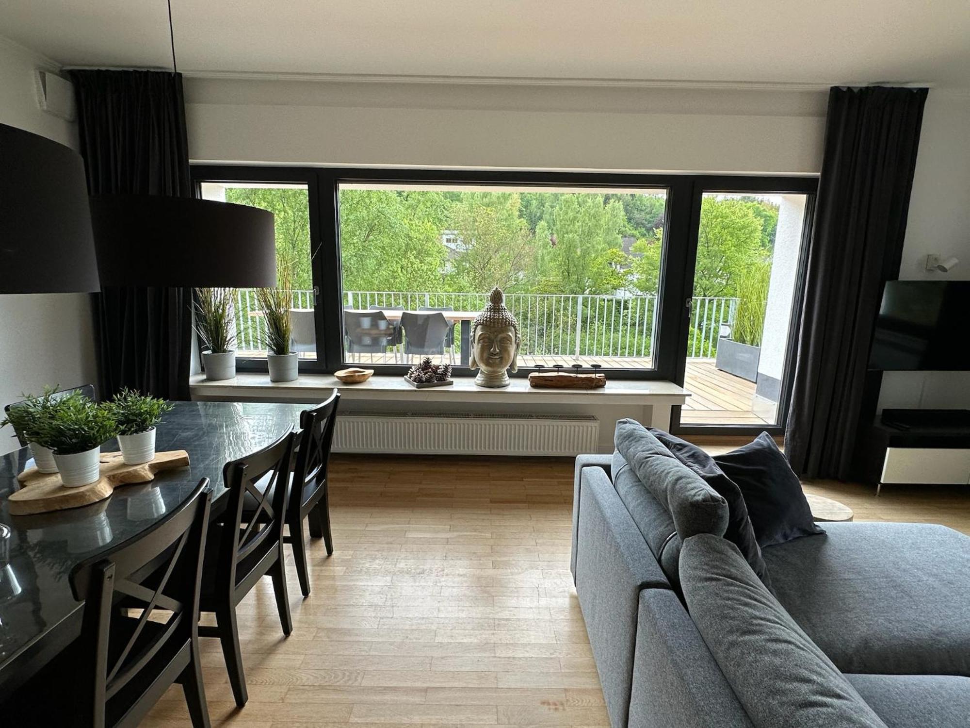 Villa Holgenbach - Penthouse- Und Ferienwohnung Im Nationalpark Eifel شليدن المظهر الخارجي الصورة