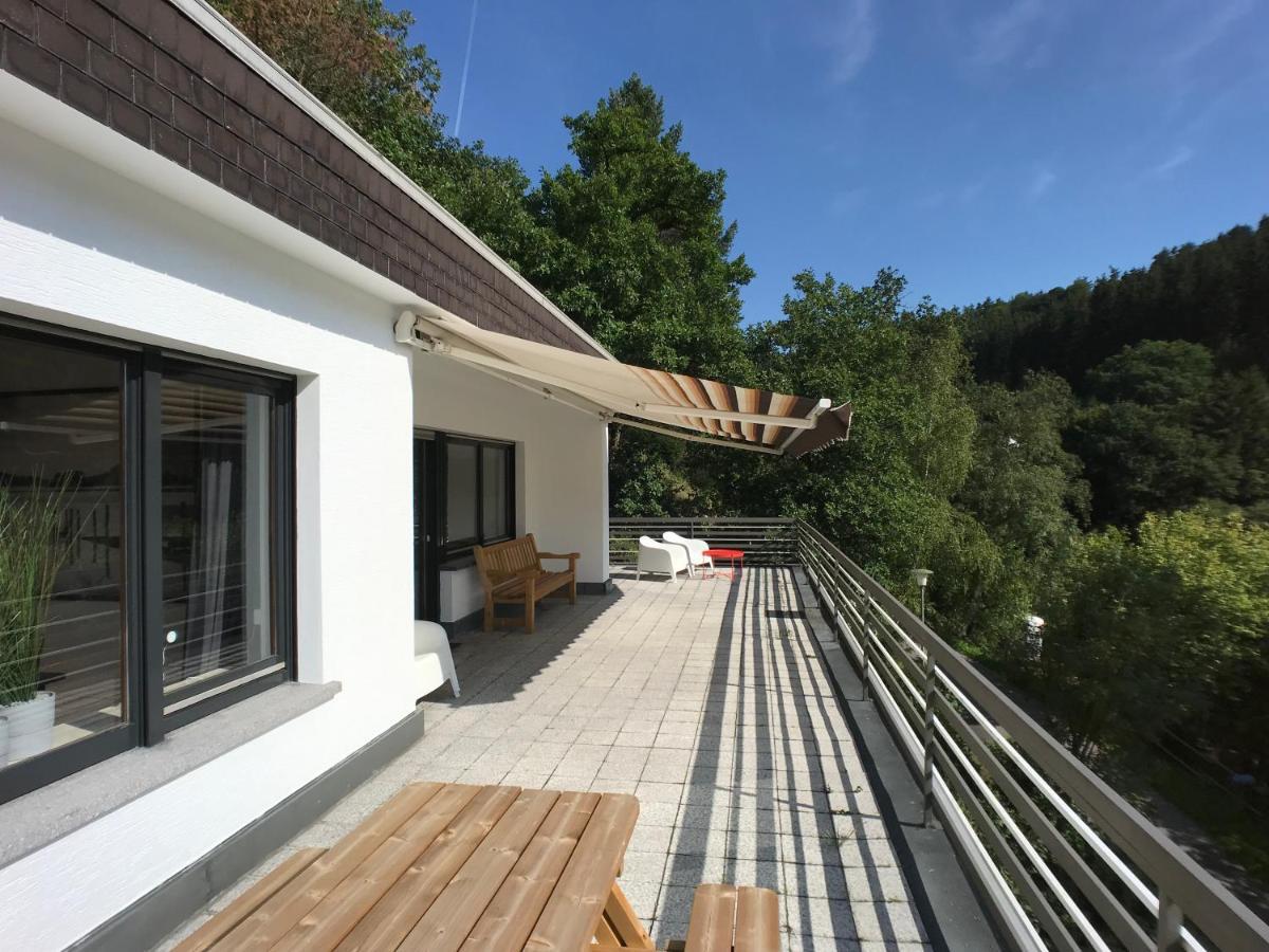 Villa Holgenbach - Penthouse- Und Ferienwohnung Im Nationalpark Eifel شليدن المظهر الخارجي الصورة
